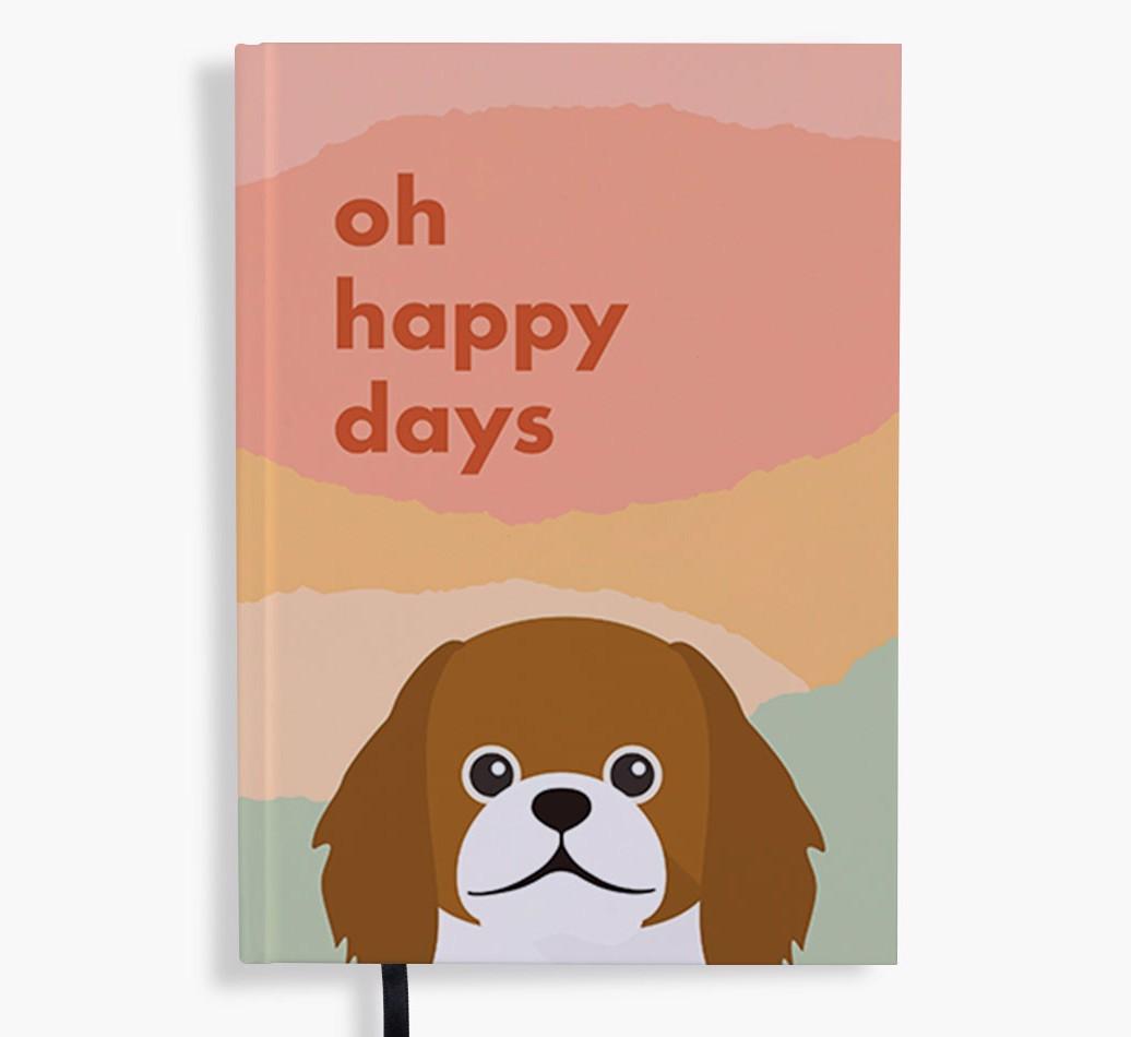 Oh Happy Days: Personalized {breedFullName} Notebook