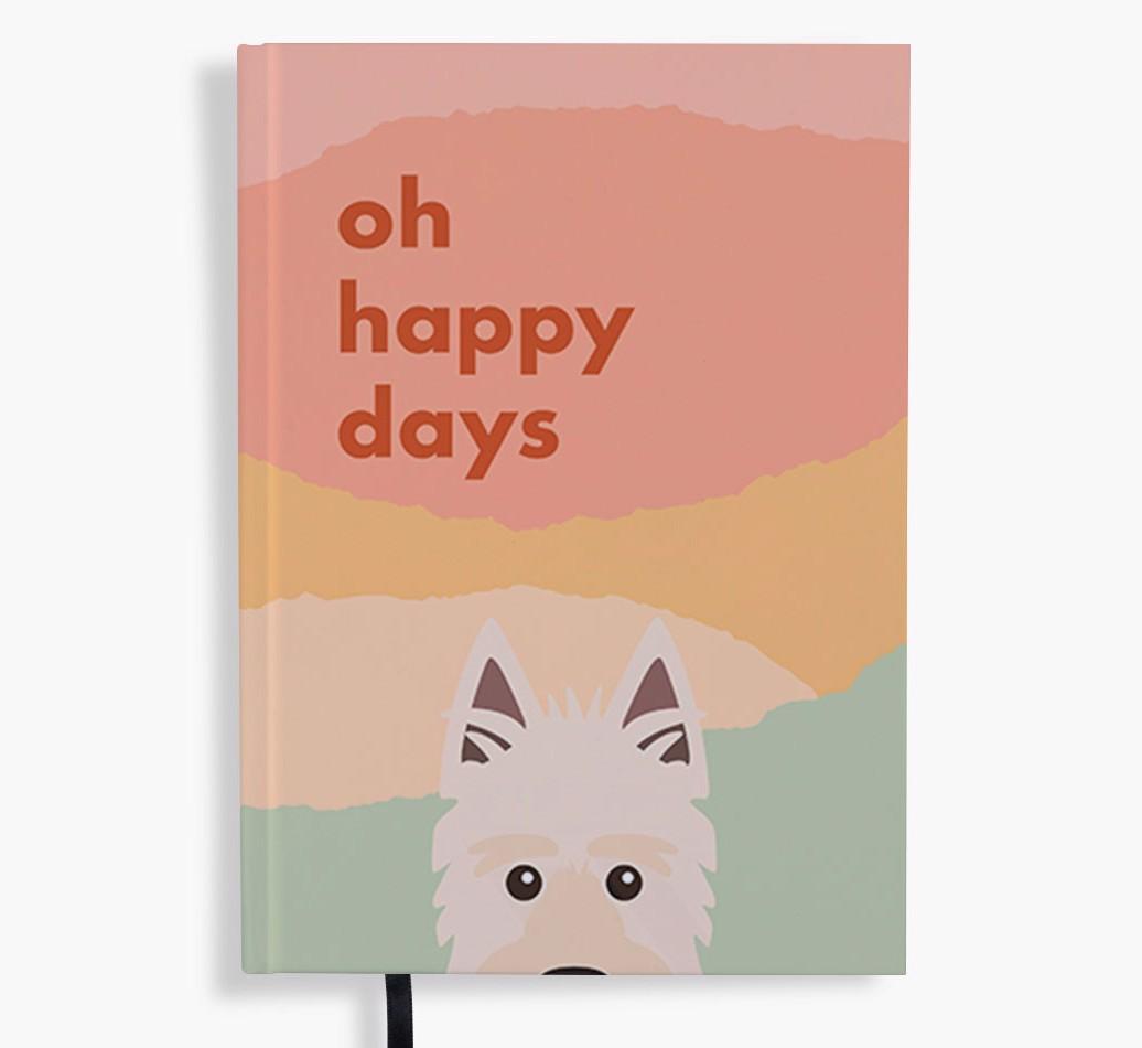 Oh Happy Days: Personalized {breedFullName} Notebook