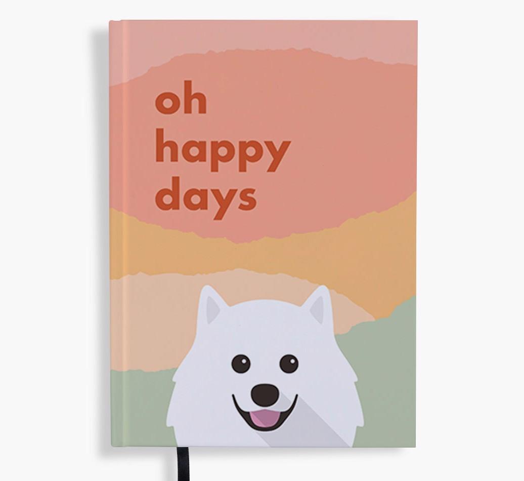 Oh Happy Days: Personalized {breedFullName} Notebook