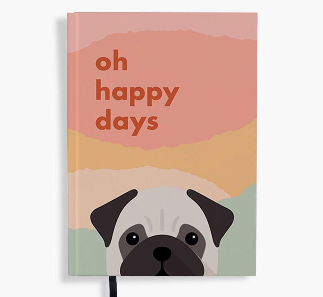 Oh Happy Days: Personalized {breedFullName} Notebook