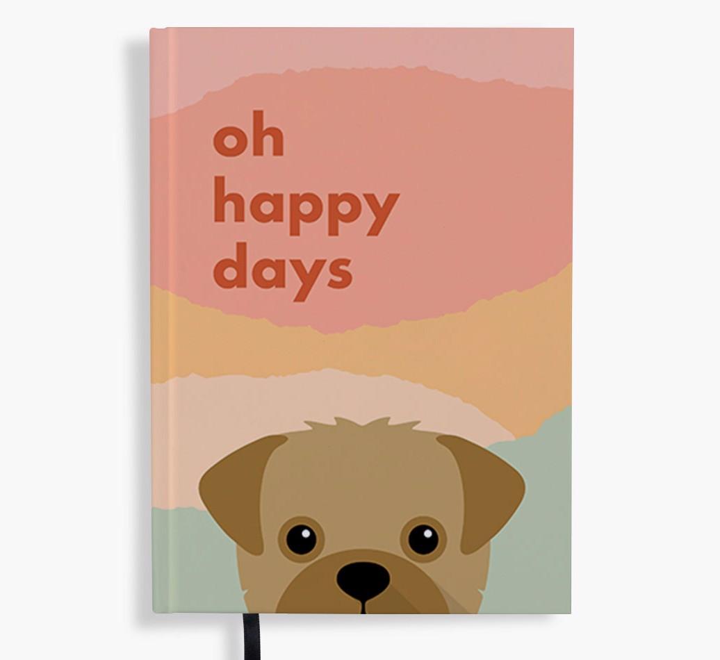 Oh Happy Days: Personalized {breedFullName} Notebook
