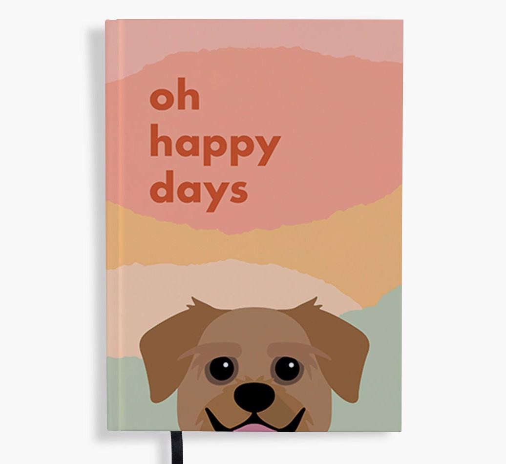 Oh Happy Days: Personalized {breedFullName} Notebook