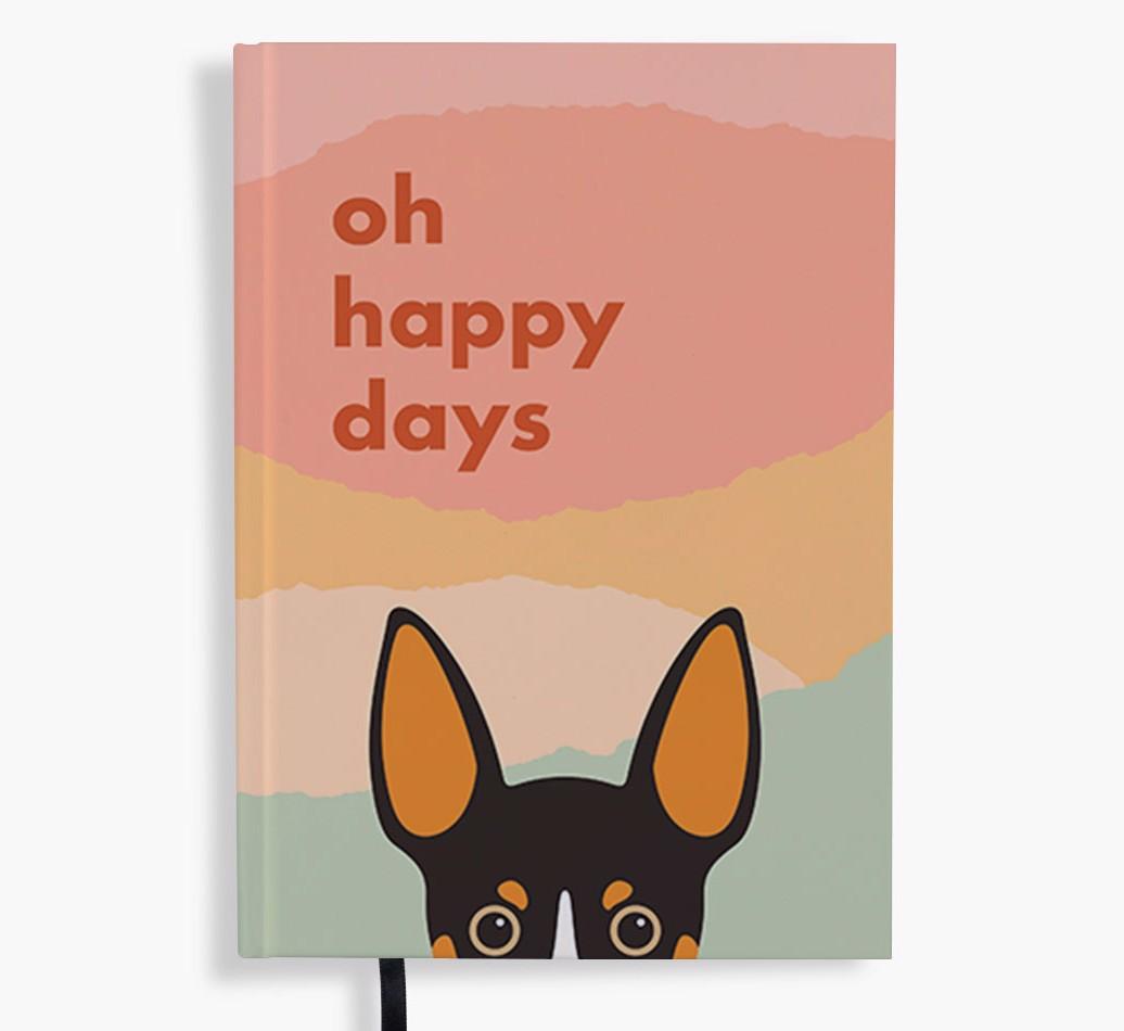 Oh Happy Days: Personalized {breedFullName} Notebook