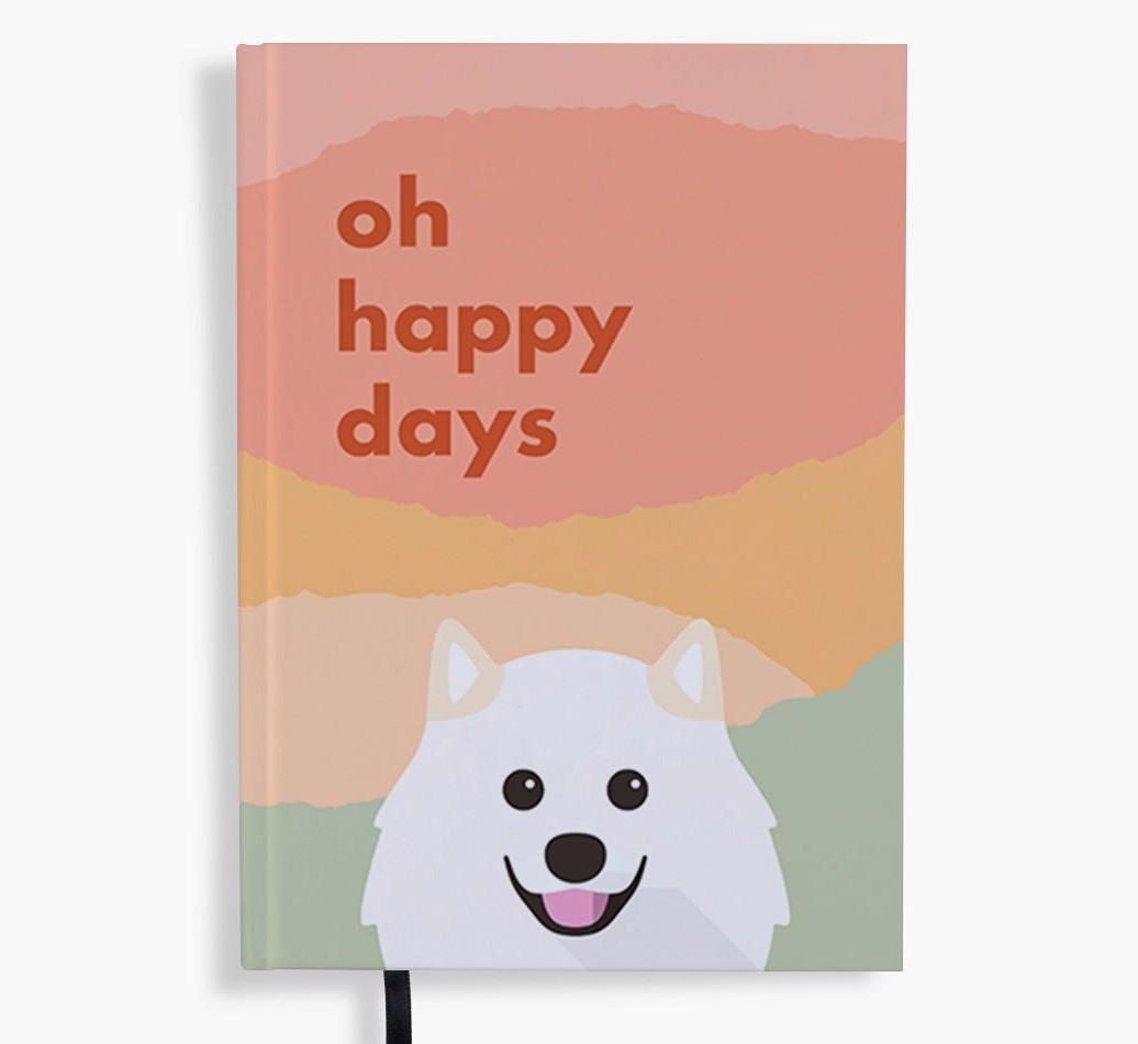 Oh Happy Days: Personalized {breedFullName} Notebook