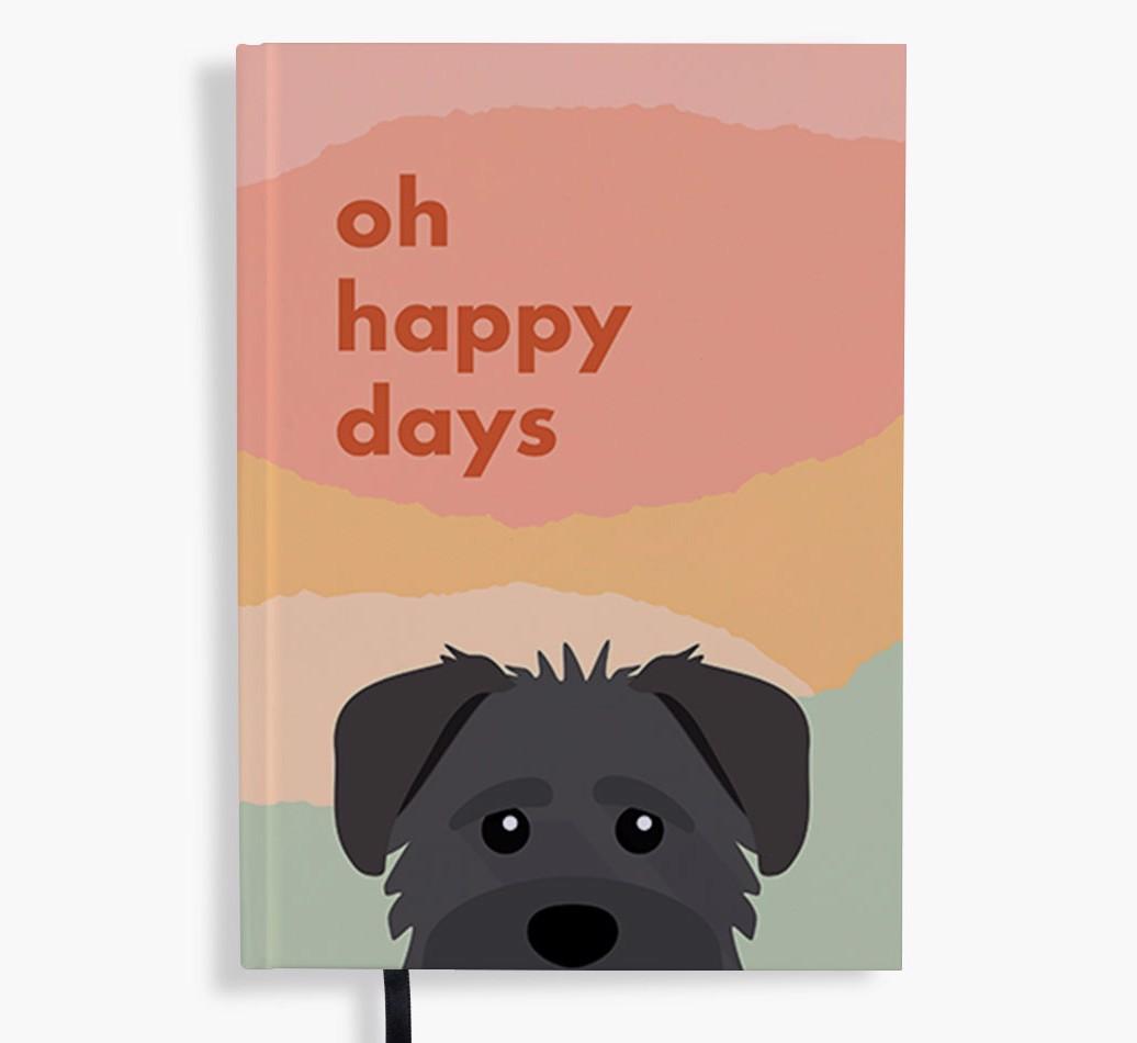 Oh Happy Days: Personalized {breedFullName} Notebook
