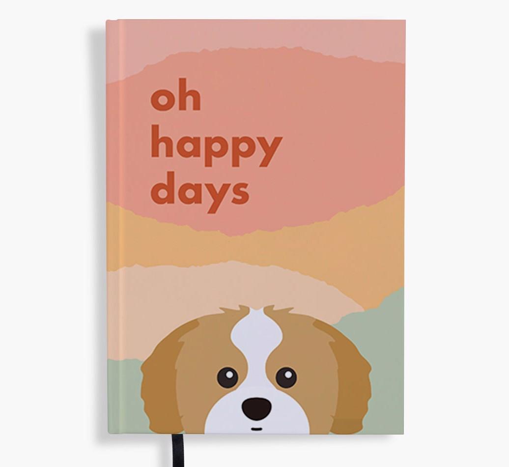 Oh Happy Days: Personalized {breedFullName} Notebook