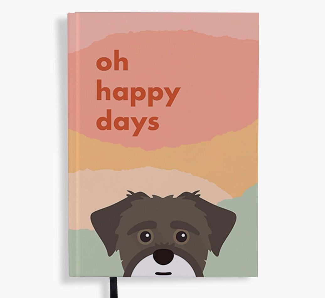 Oh Happy Days: Personalized {breedFullName} Notebook