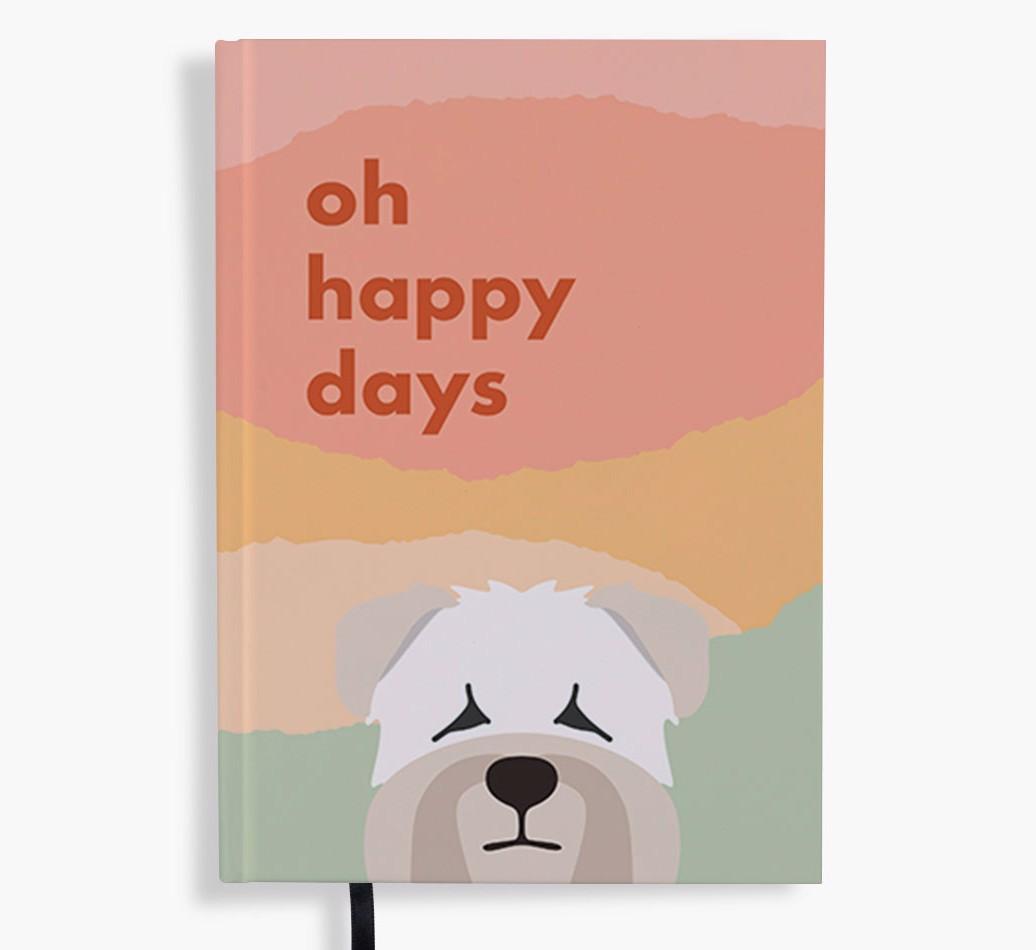 Oh Happy Days: Personalized {breedFullName} Notebook