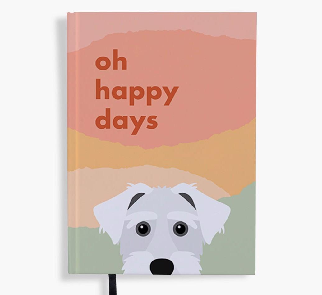 Oh Happy Days: Personalized {breedFullName} Notebook