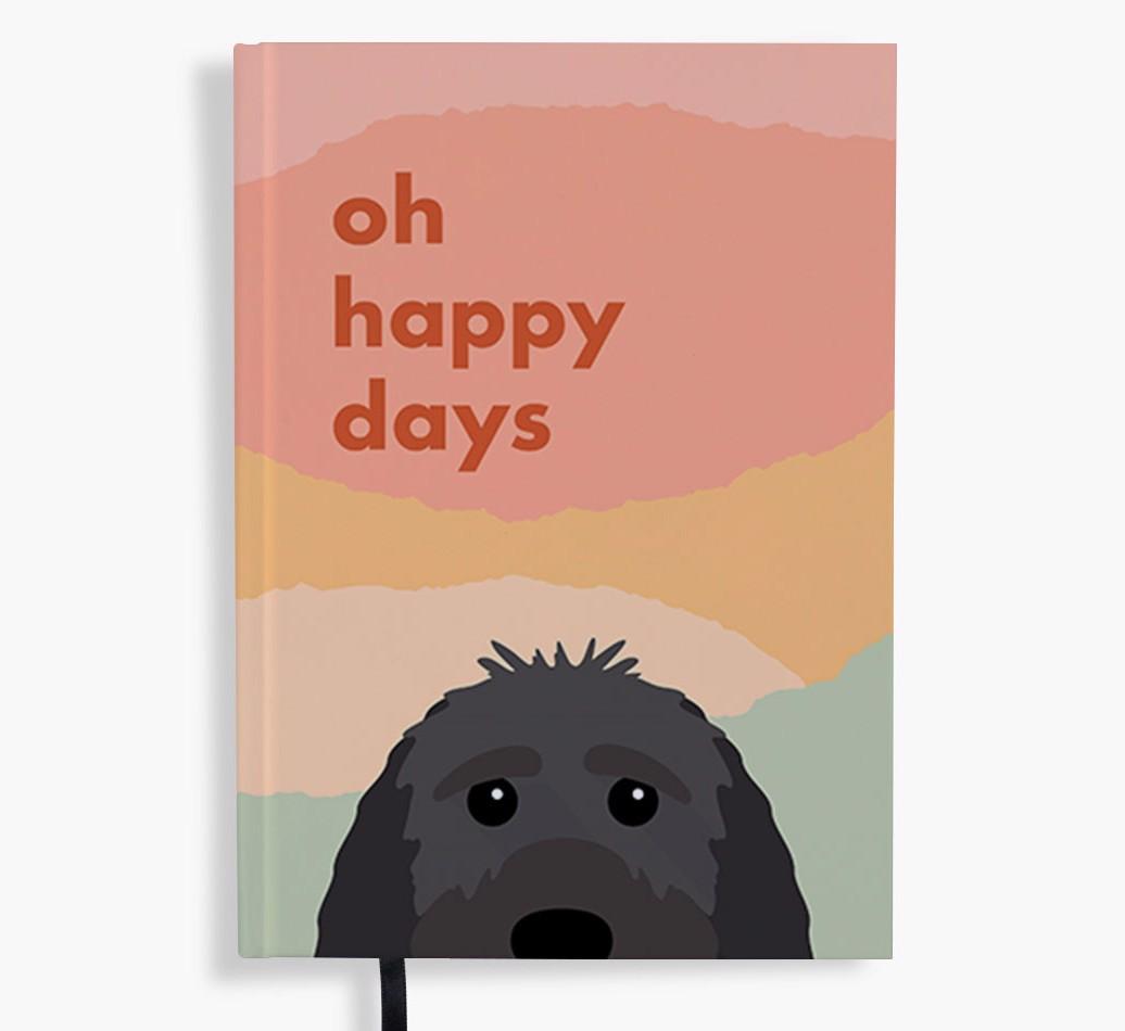 Oh Happy Days: Personalized {breedFullName} Notebook