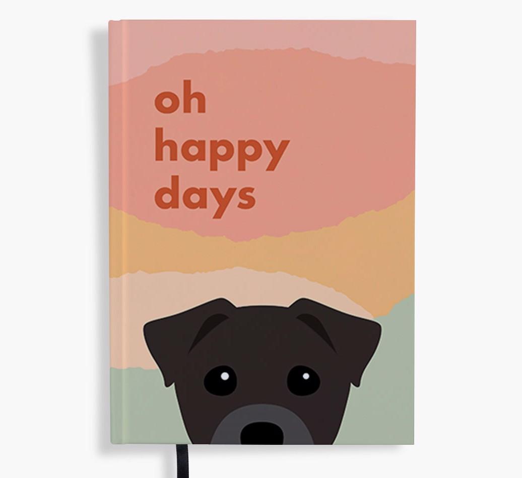 Oh Happy Days: Personalized {breedFullName} Notebook