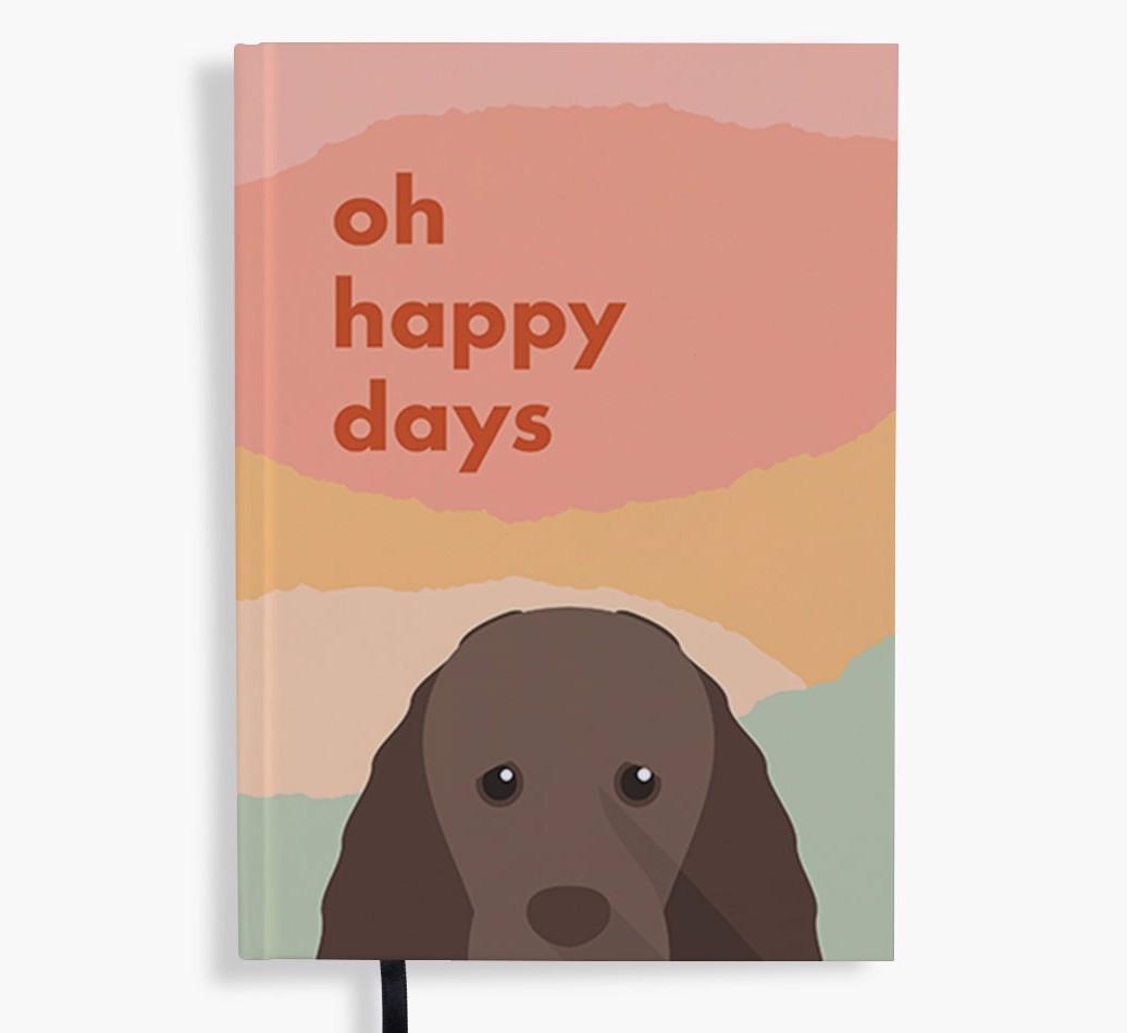 Oh Happy Days: Personalized {breedFullName} Notebook