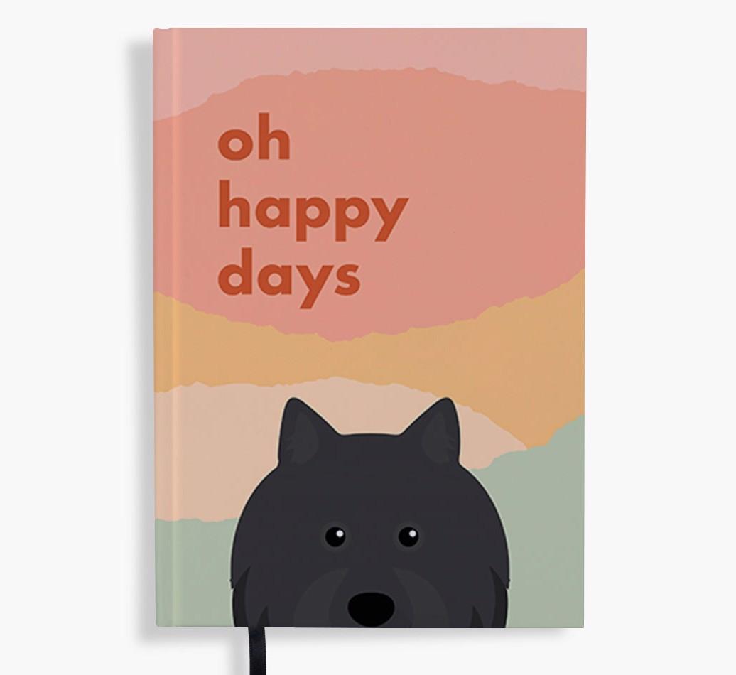 Oh Happy Days: Personalized {breedFullName} Notebook
