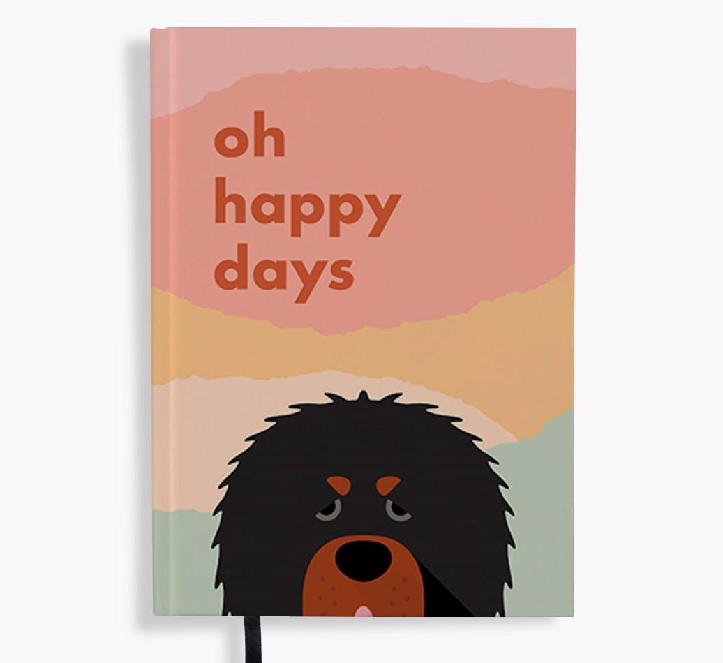 Oh Happy Days: Personalized {breedFullName} Notebook