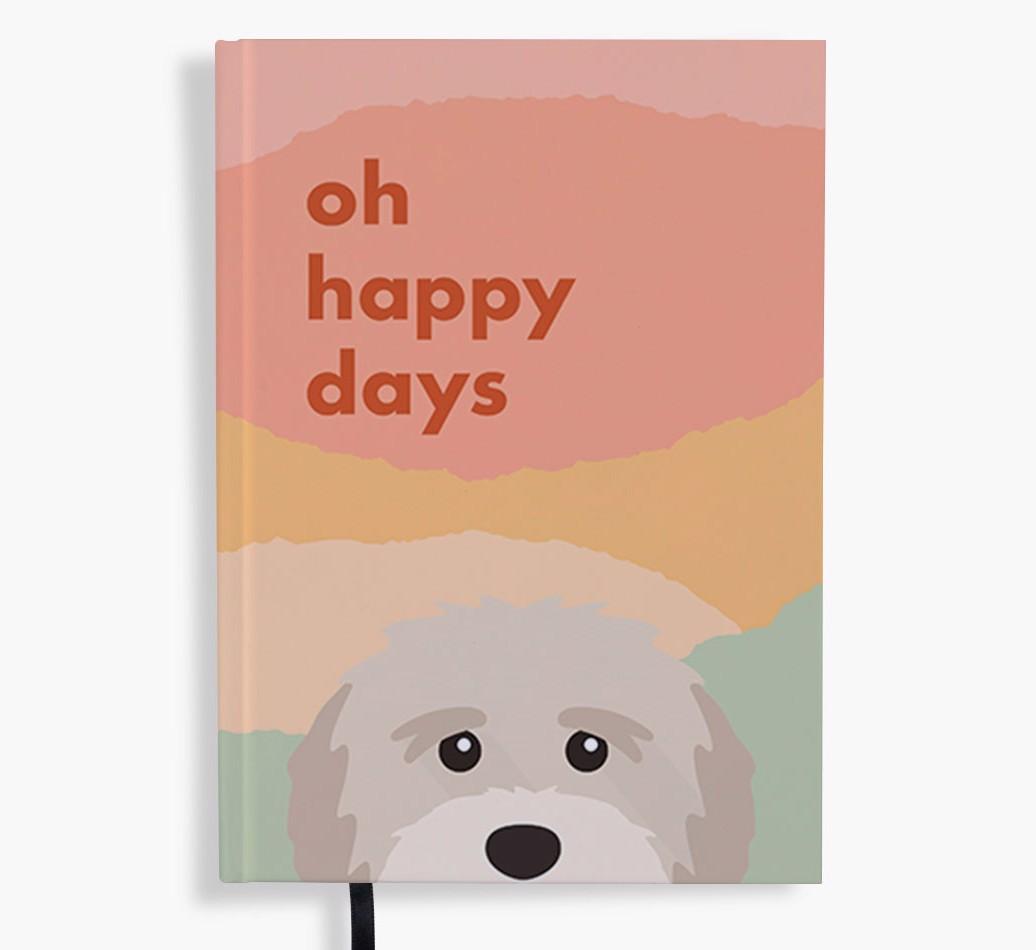 Oh Happy Days: Personalized {breedFullName} Notebook