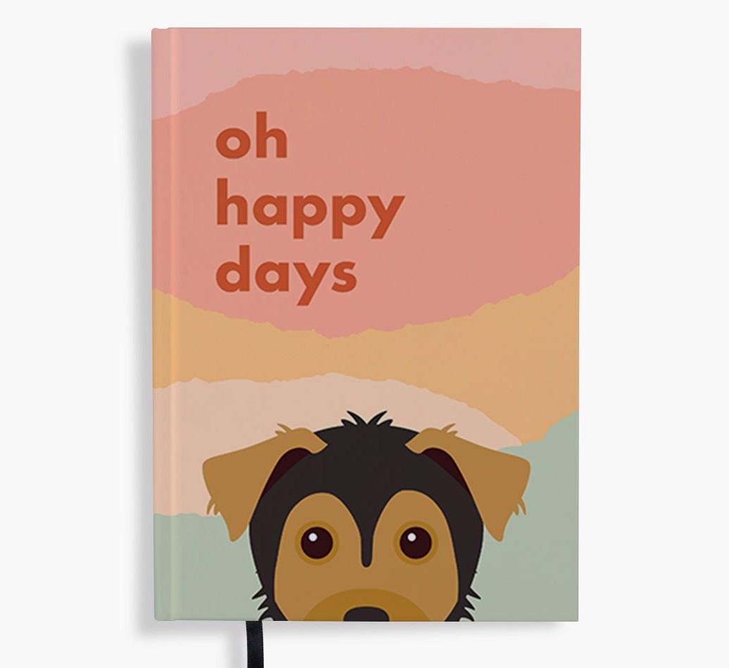 Oh Happy Days: Personalized {breedFullName} Notebook