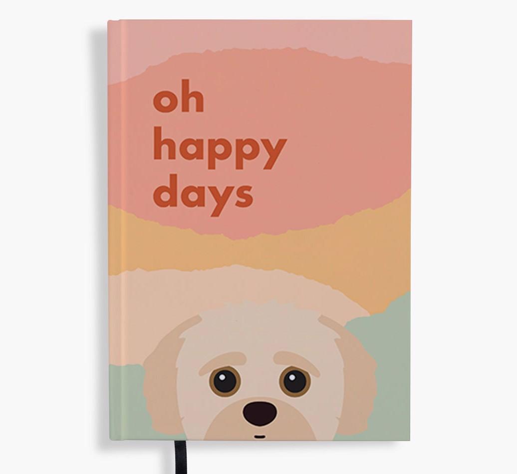 Oh Happy Days: Personalized {breedFullName} Notebook