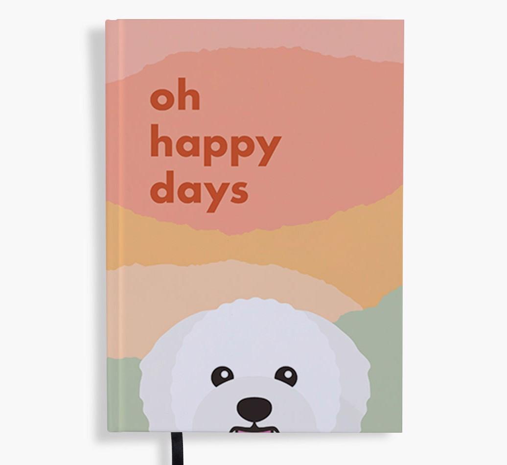 Oh Happy Days: Personalized {breedFullName} Notebook