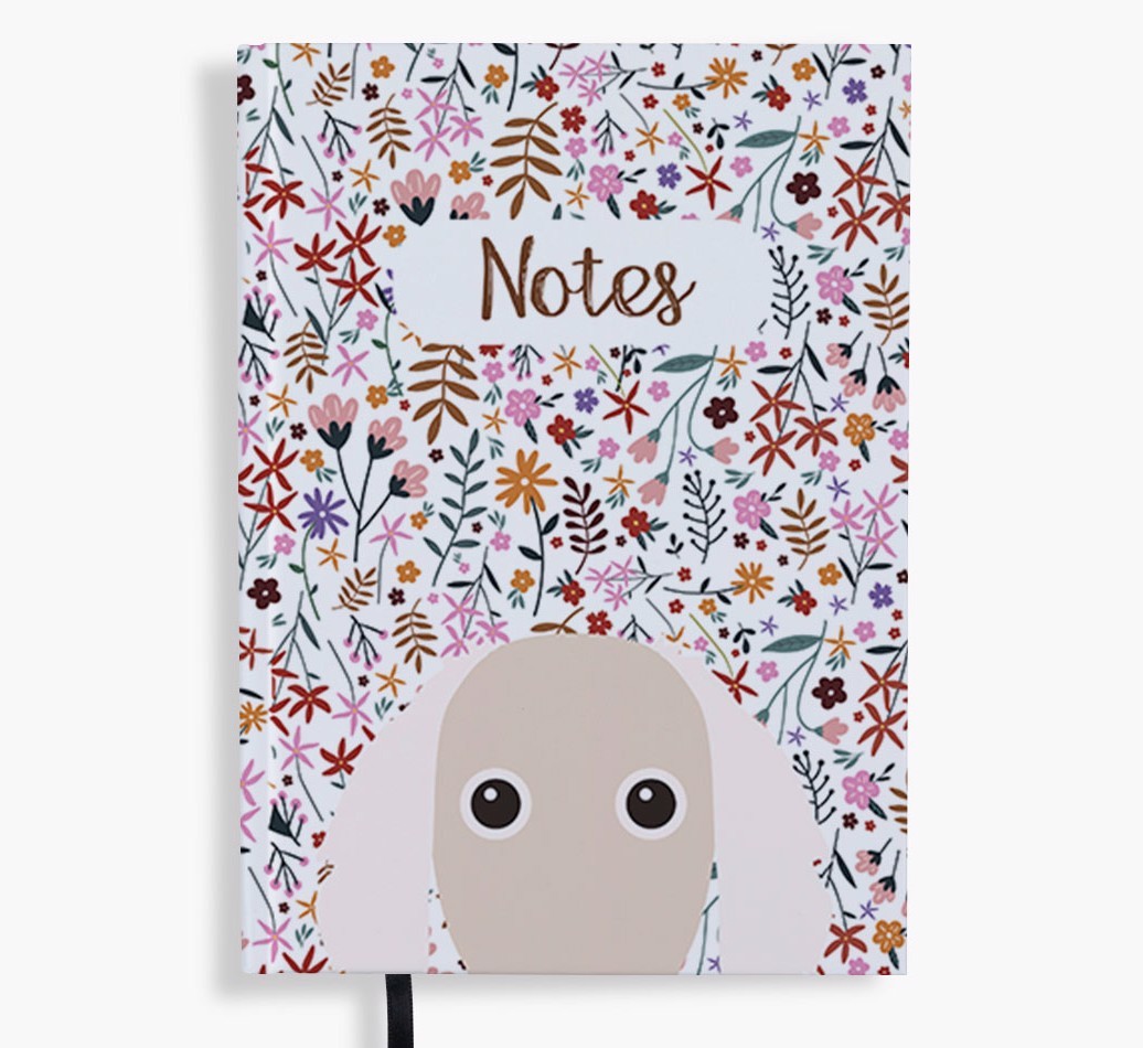 Floral Notes: Personalised {breedFullName} Notebook