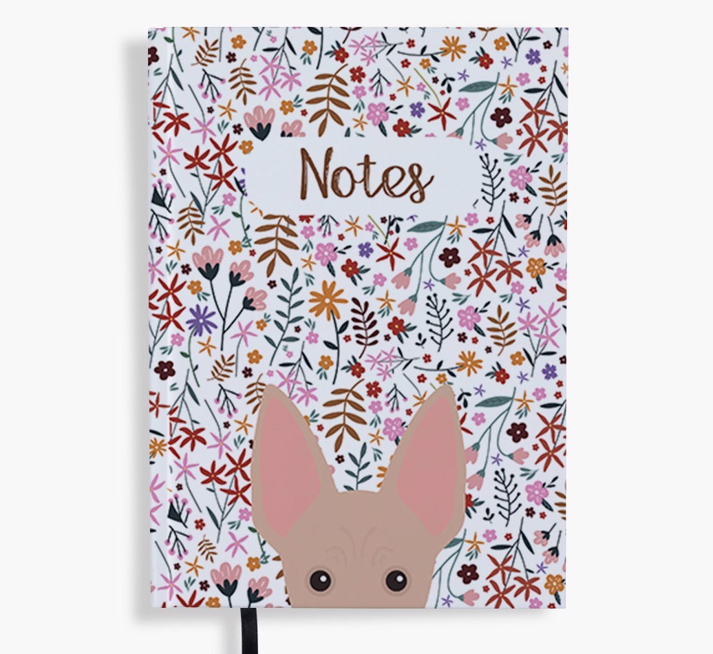 Floral Notes: Personalised {breedFullName} Notebook