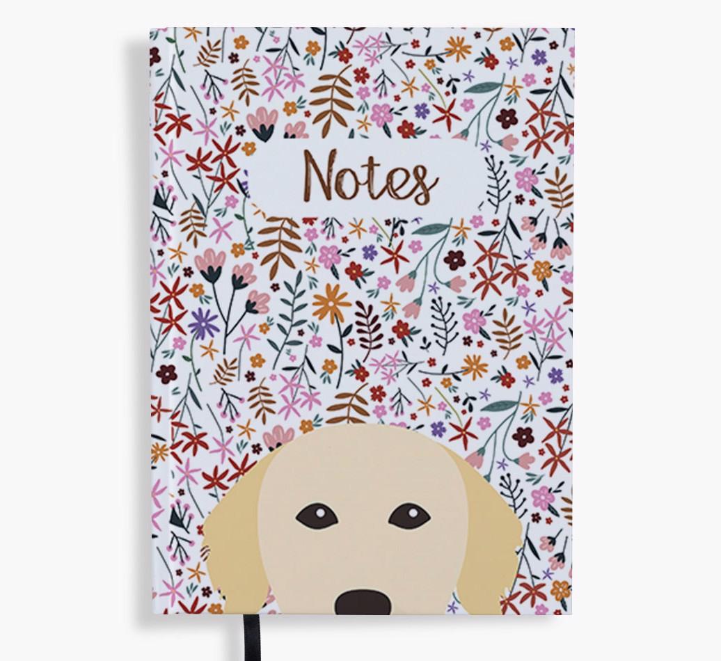 Floral Notes: Personalised {breedFullName} Notebook