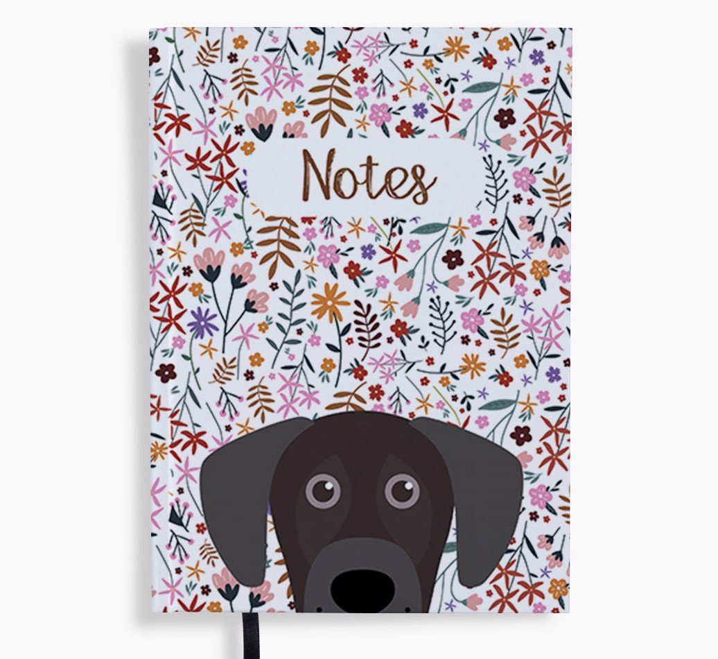 Floral Notes: Personalised {breedFullName} Notebook