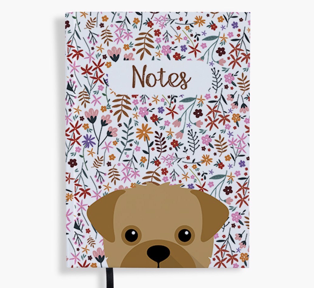 Floral Notes: Personalised {breedFullName} Notebook