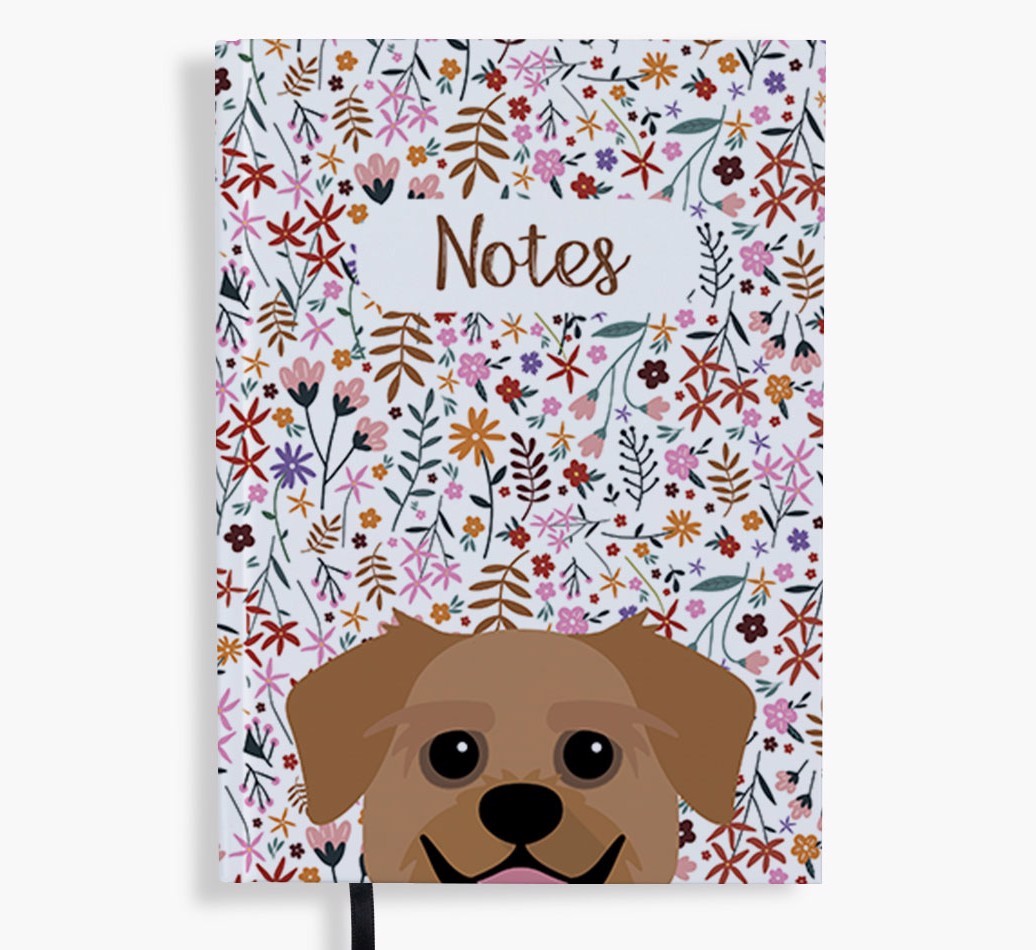 Floral Notes: Personalised {breedFullName} Notebook