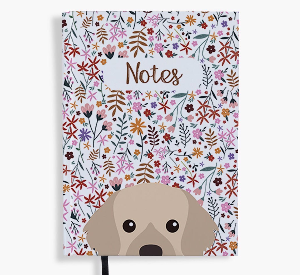 Floral Notes: Personalised {breedFullName} Notebook