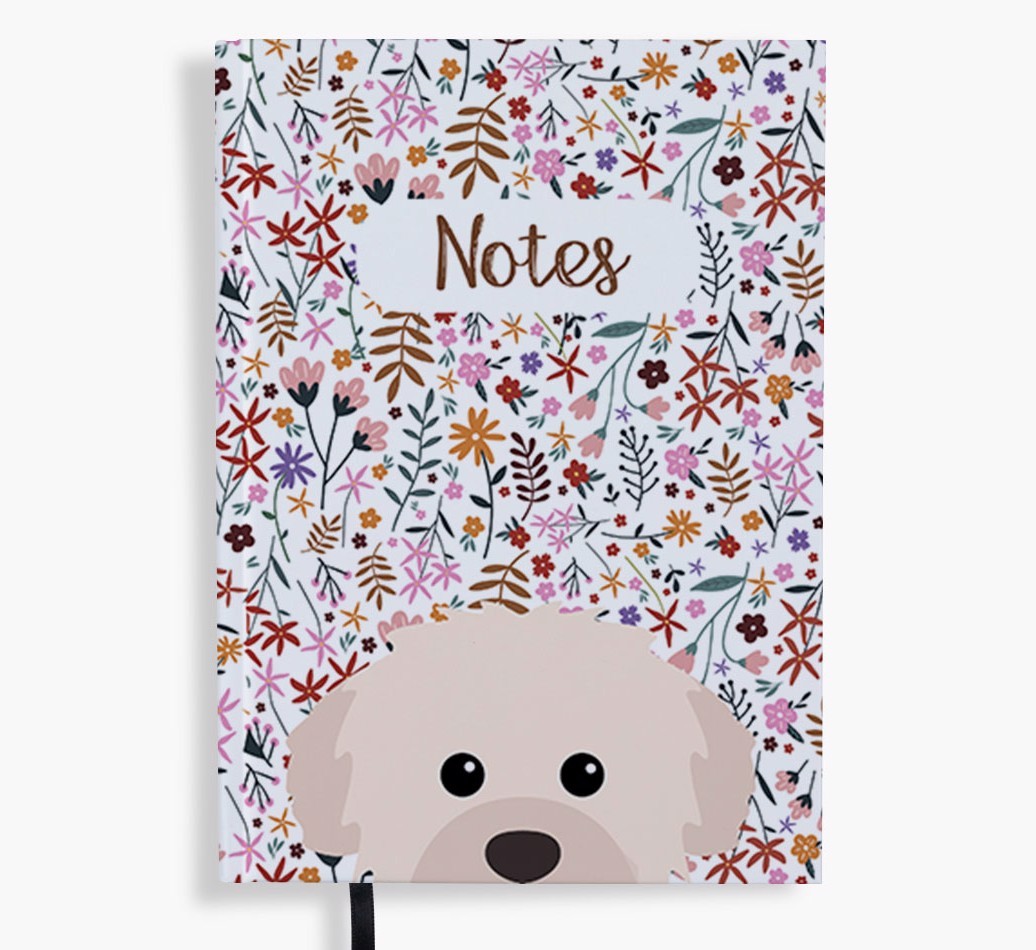 Floral Notes: Personalised {breedFullName} Notebook