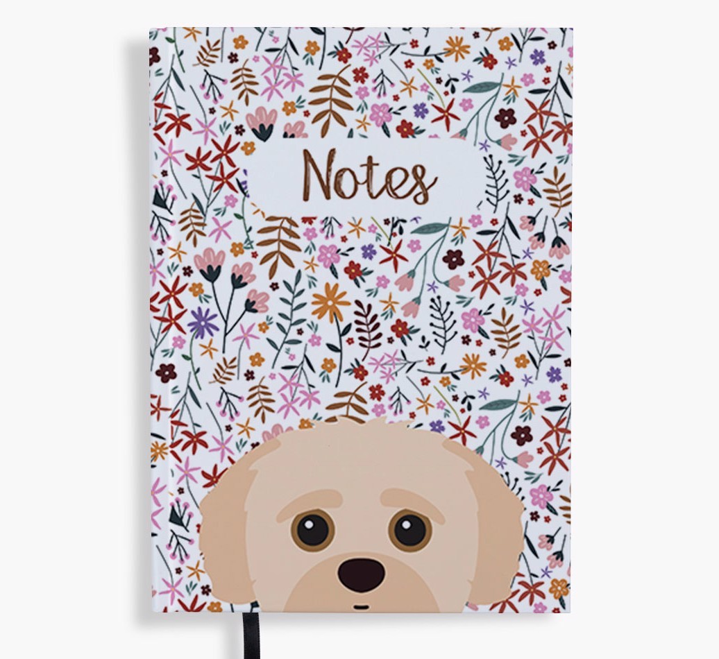 Floral Notes: Personalised {breedFullName} Notebook