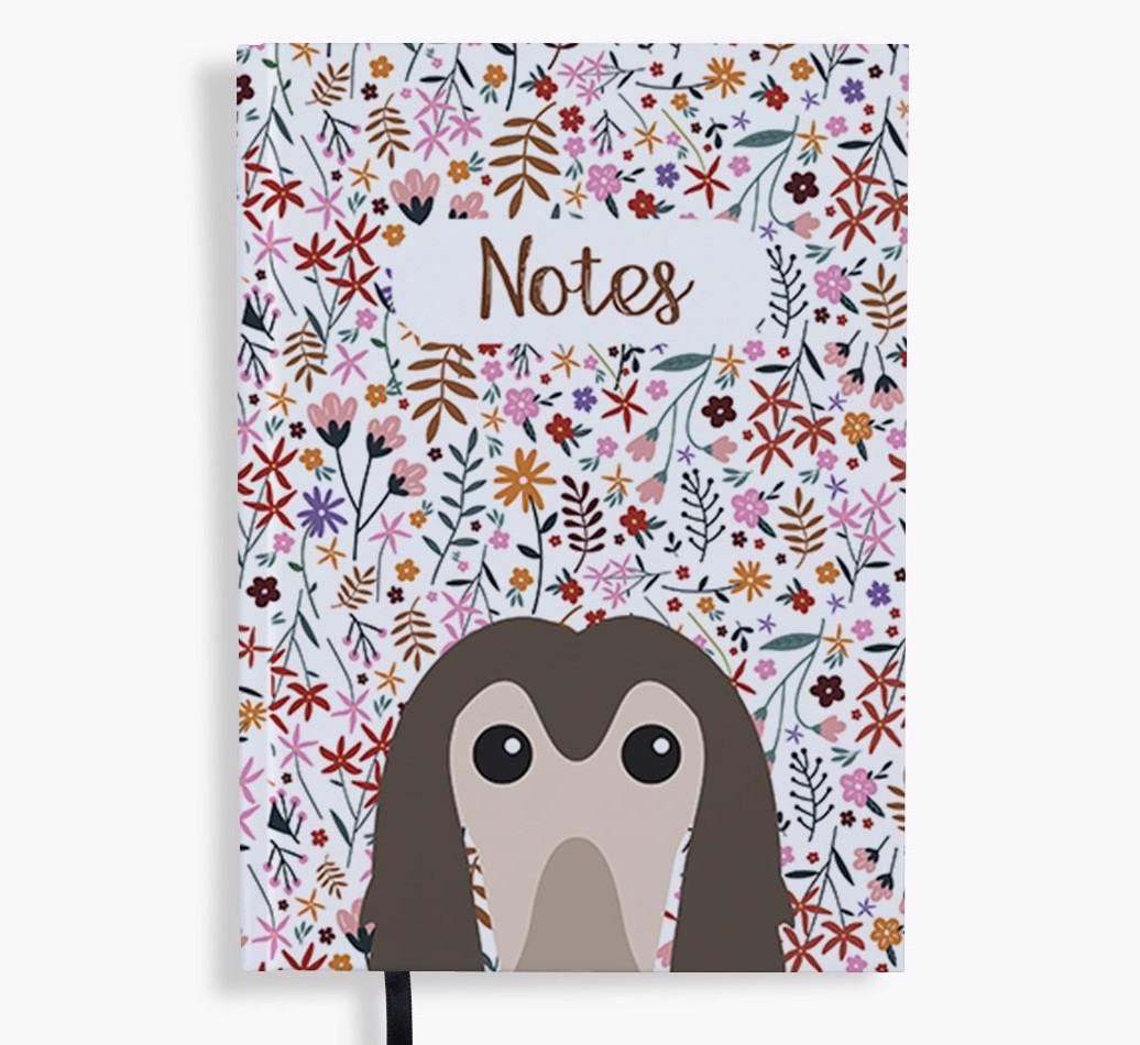 Floral Notes: Personalised {breedFullName} Notebook