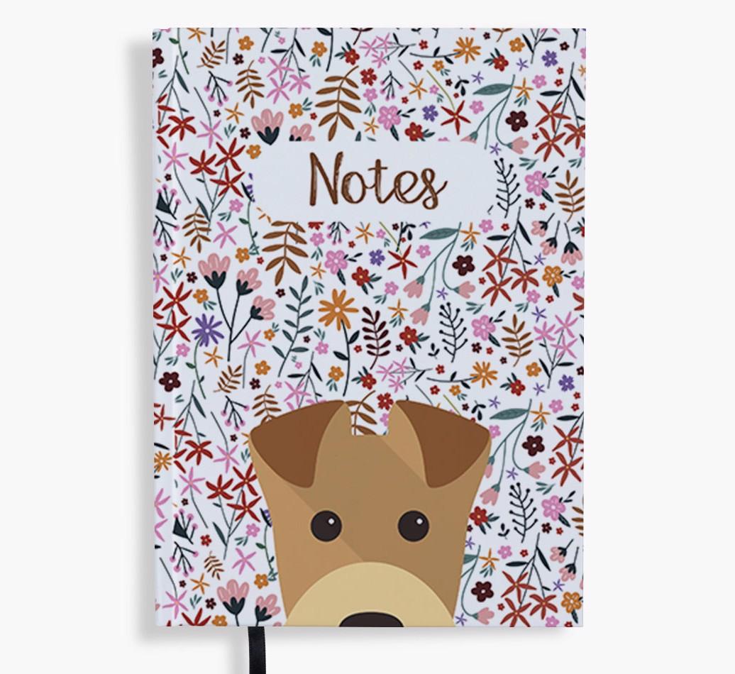 Floral Notes: Personalised {breedFullName} Notebook