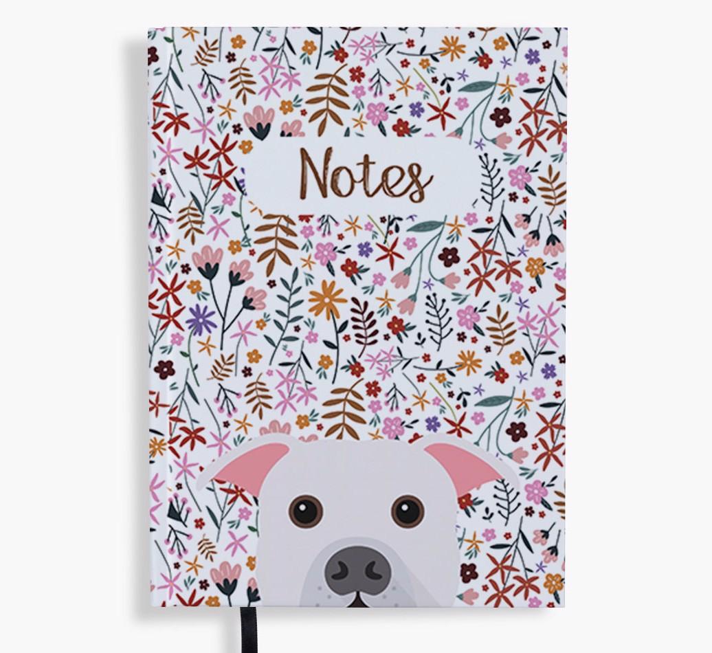 Floral Notes: Personalised {breedFullName} Notebook