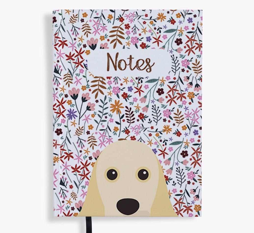 Floral Notes: Personalised {breedFullName} Notebook