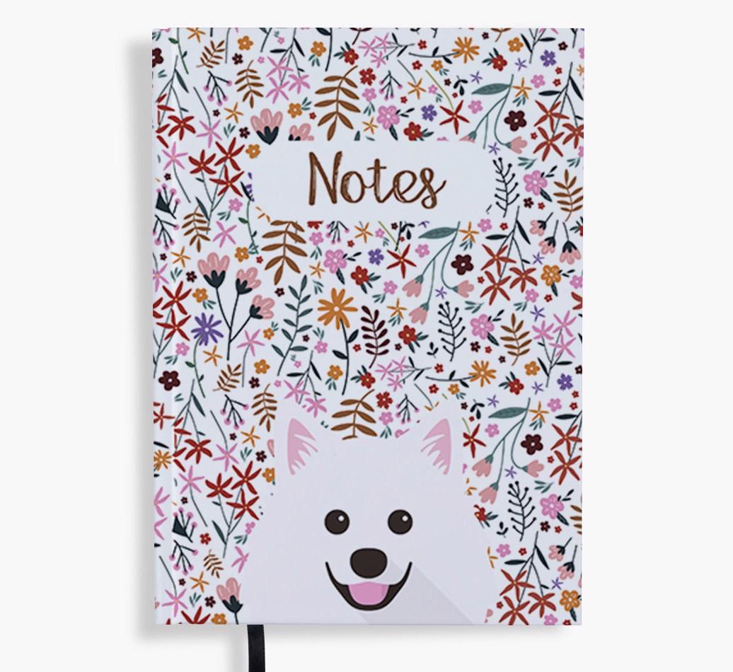Floral Notes: Personalised {breedFullName} Notebook