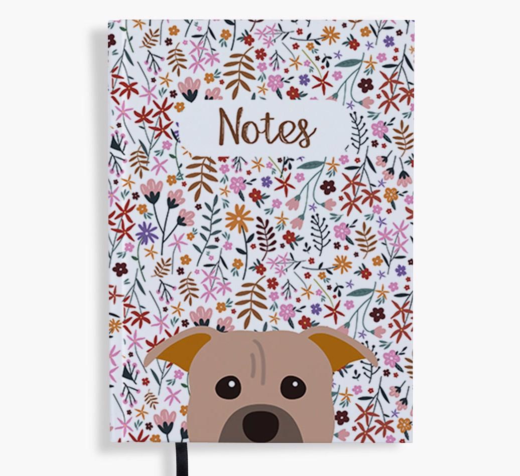 Floral Notes: Personalised {breedFullName} Notebook