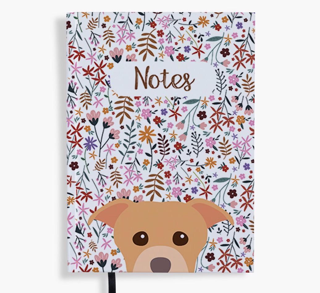 Floral Notes: Personalised {breedFullName} Notebook