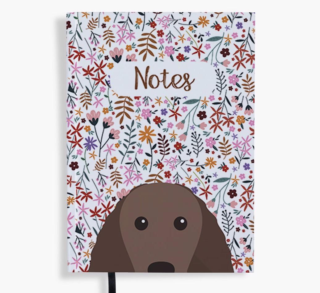 Floral Notes: Personalised {breedFullName} Notebook