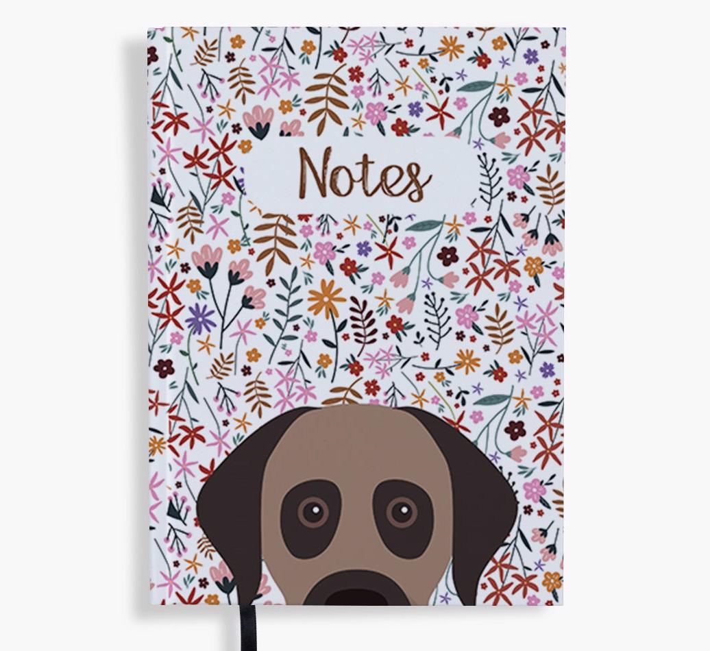 Floral Notes: Personalised {breedFullName} Notebook