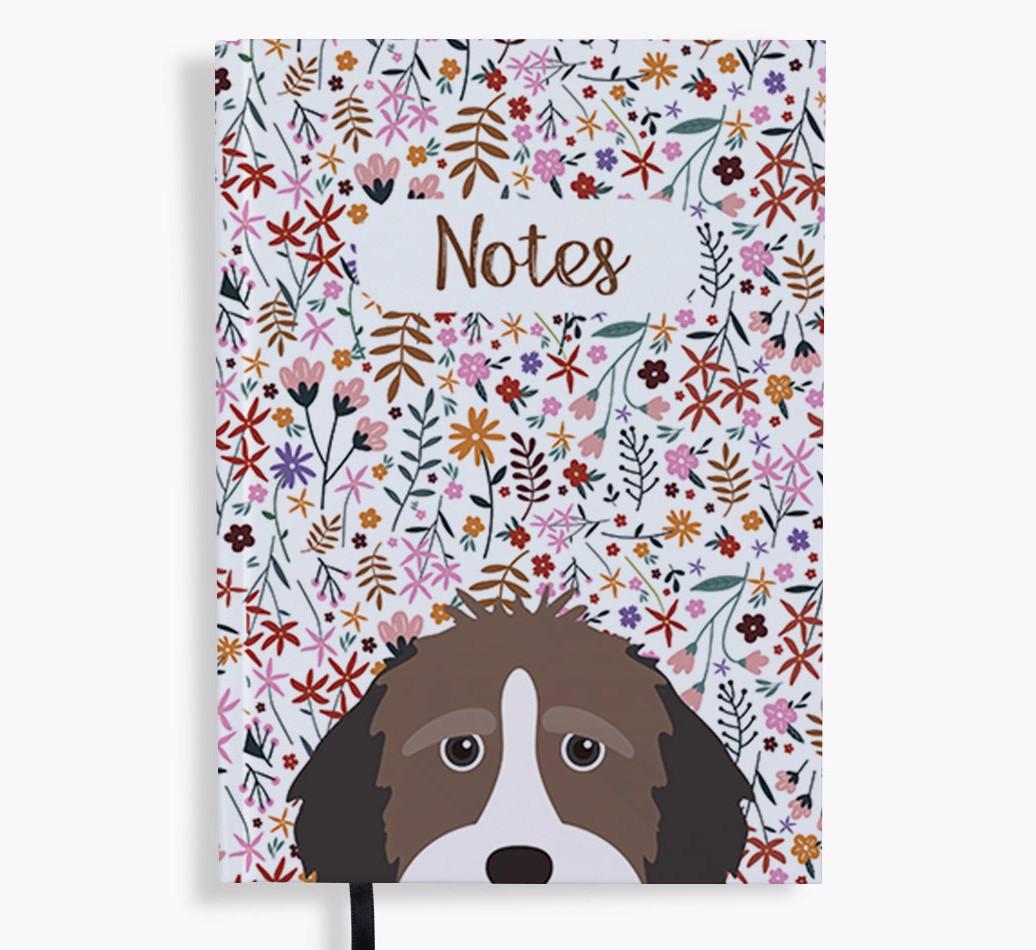 Floral Notes: Personalised {breedFullName} Notebook