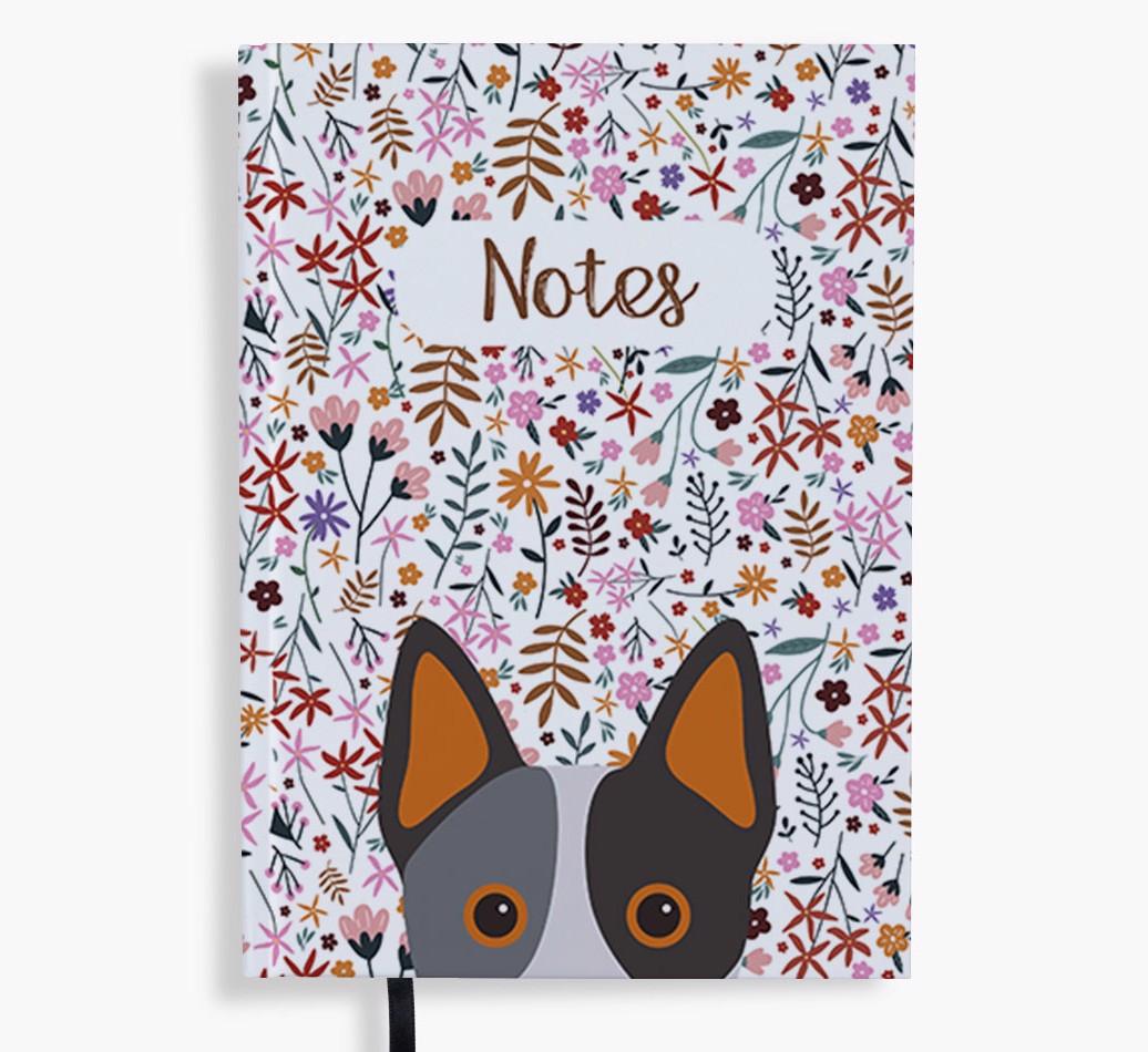 Floral Notes: Personalised {breedFullName} Notebook