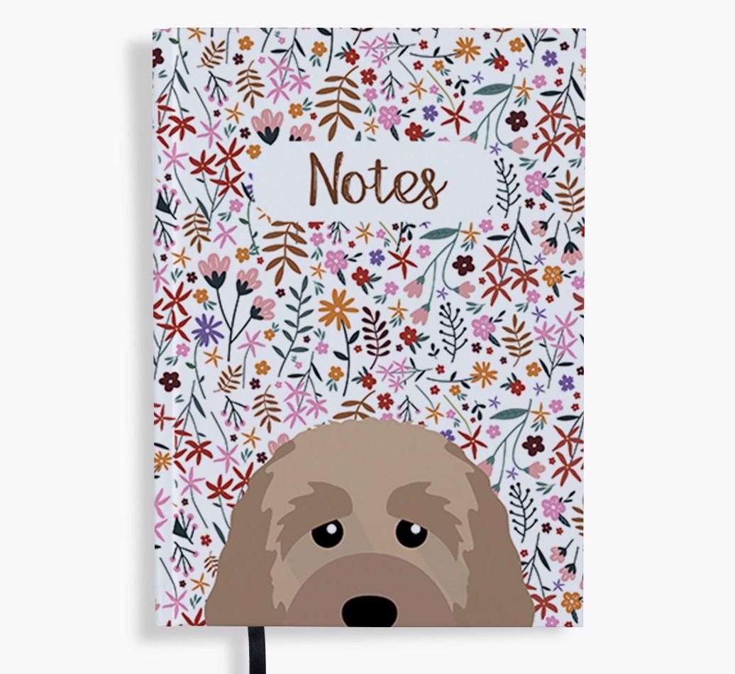 Floral Notes: Personalised {breedFullName} Notebook