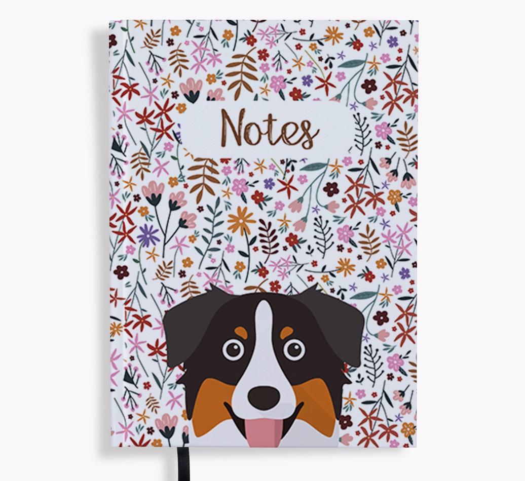 Floral Notes: Personalised {breedFullName} Notebook