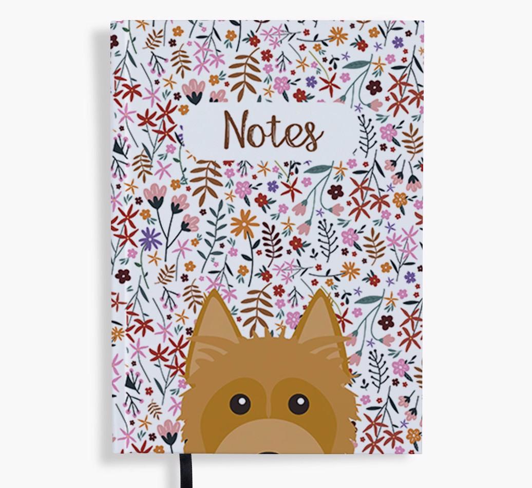 Floral Notes: Personalised {breedFullName} Notebook