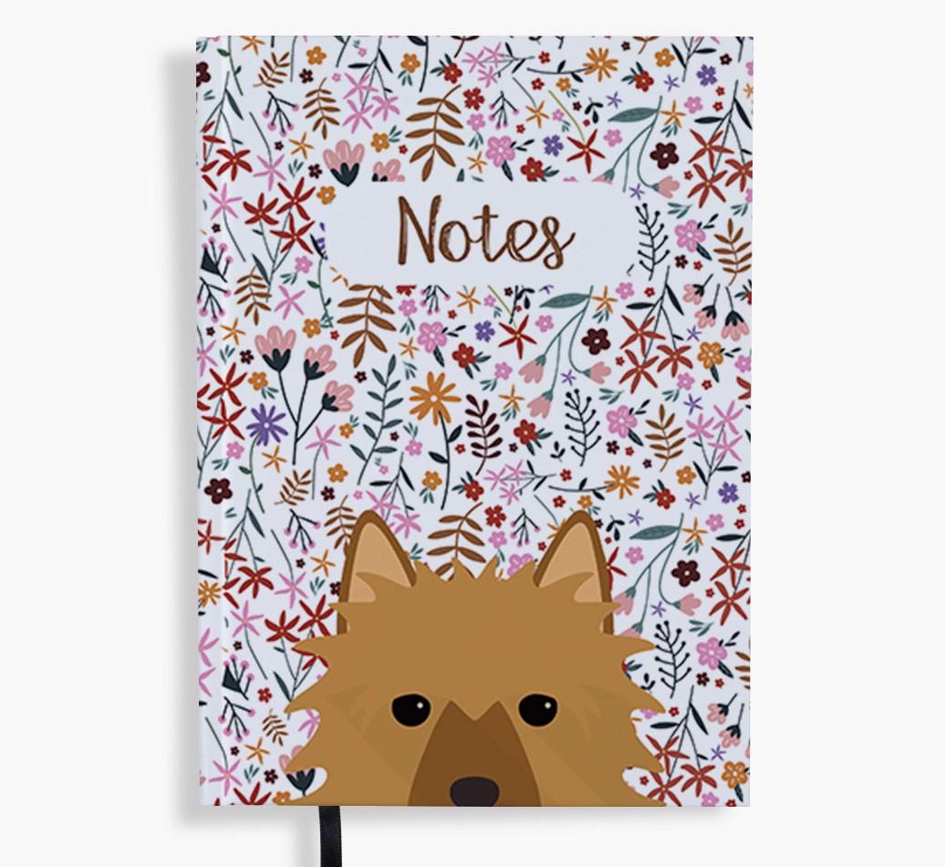 Floral Notes: Personalised {breedFullName} Notebook
