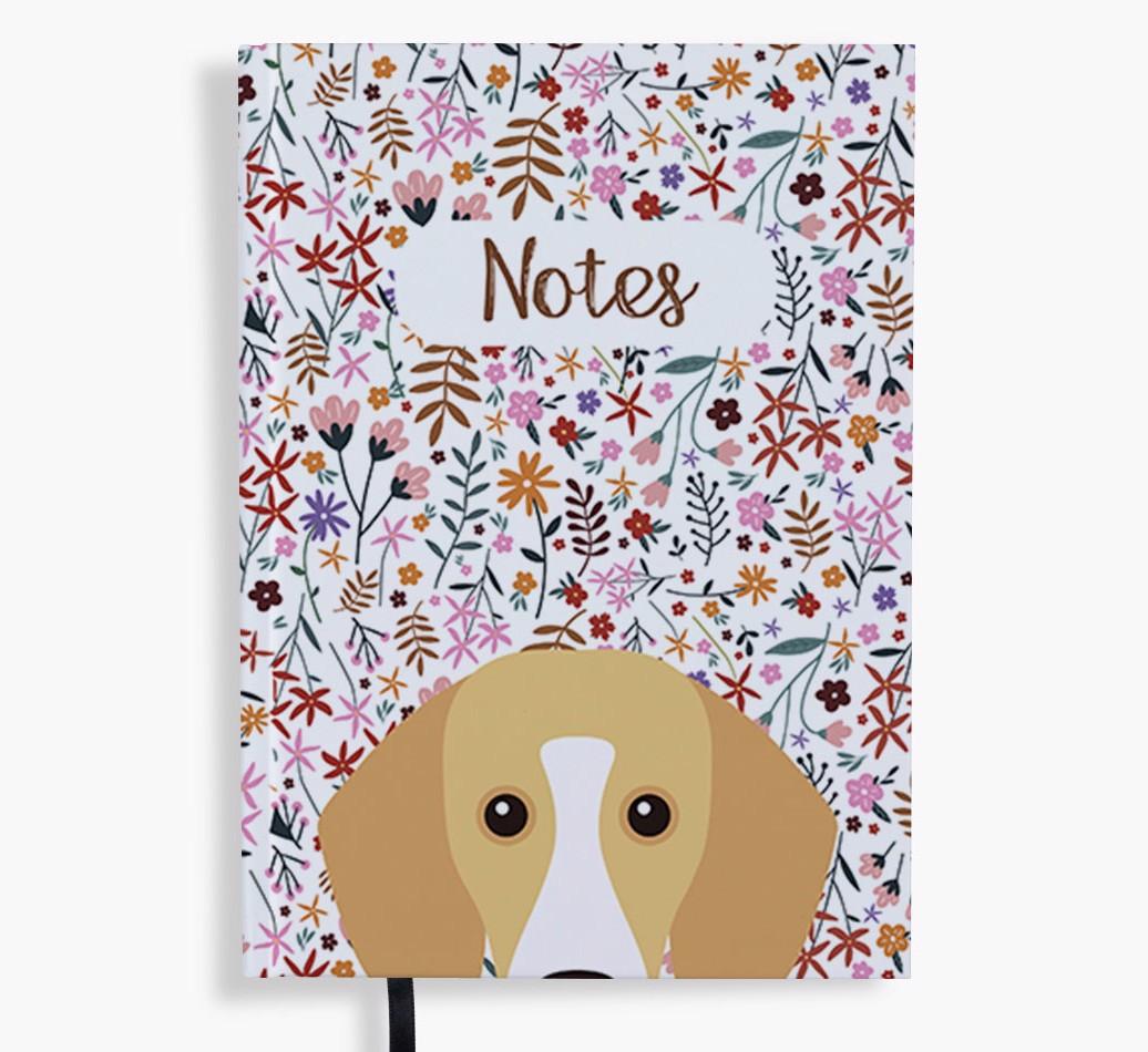 Floral Notes: Personalised {breedFullName} Notebook