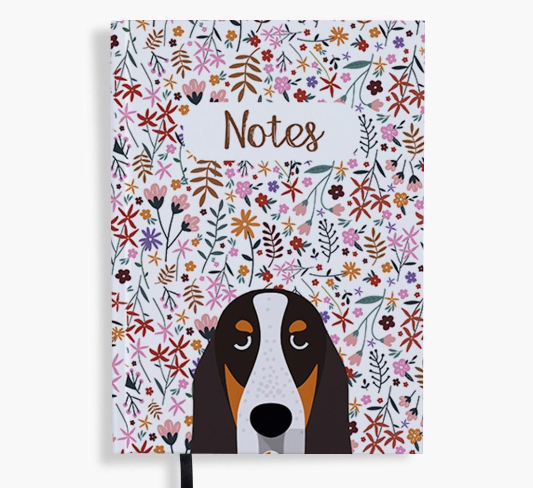 Floral Notes: Personalised {breedFullName} Notebook