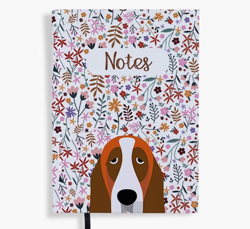 Floral Notes: Personalised {breedFullName} Notebook