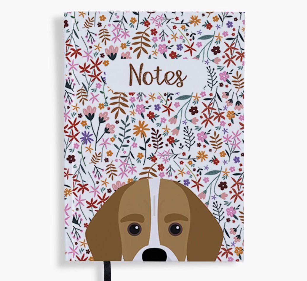 Floral Notes: Personalised {breedFullName} Notebook